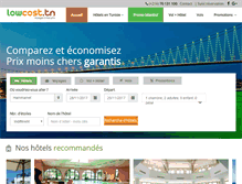 Tablet Screenshot of agence-de-voyage-tunisie.com